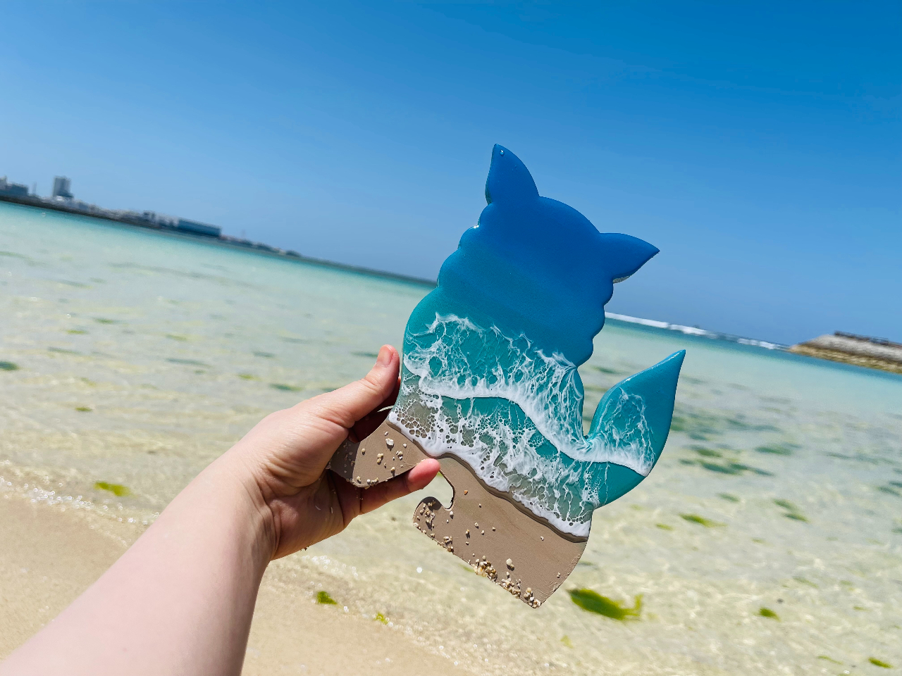 沖縄旅行の思い出に！【大人気♪オーシャンアート「 シーサー」】の