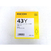 リコー SGカートリッジ イエロー GC43Y 515949 1個 - アスクル