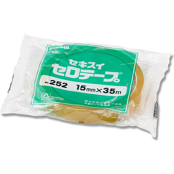 積水化学工業 セロテープ No.252 15×35 001600800 1セット（200巻