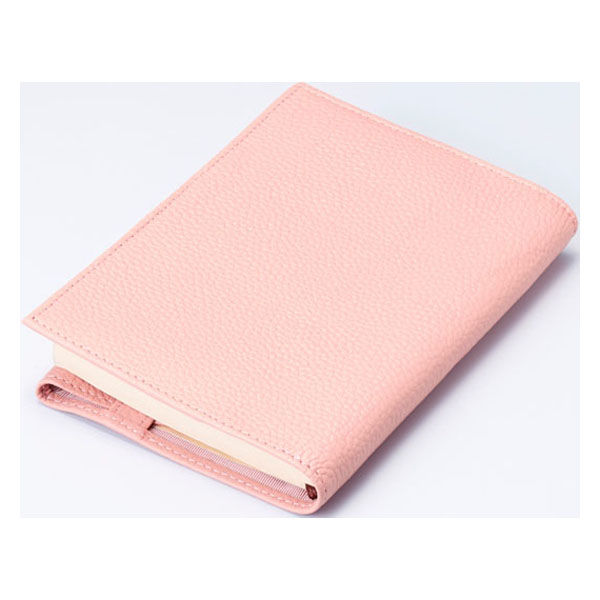 ガルフストリーム 革ブックカバーサーモンピンク GRE-BUK-08 1冊（直送