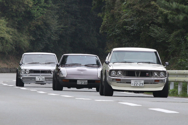 昭和の名車を乗り比べ！ハコスカ・ケンメリ・初代Zのレンタルカーで