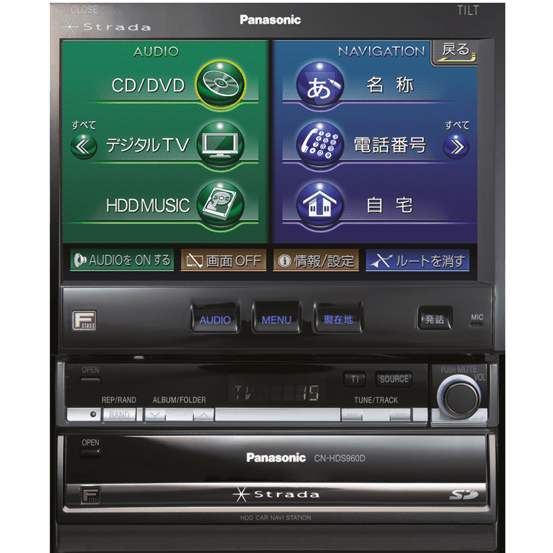 Panasonic Strada これぞカーナビゲーション最高峰の極意！ ～Stradaが