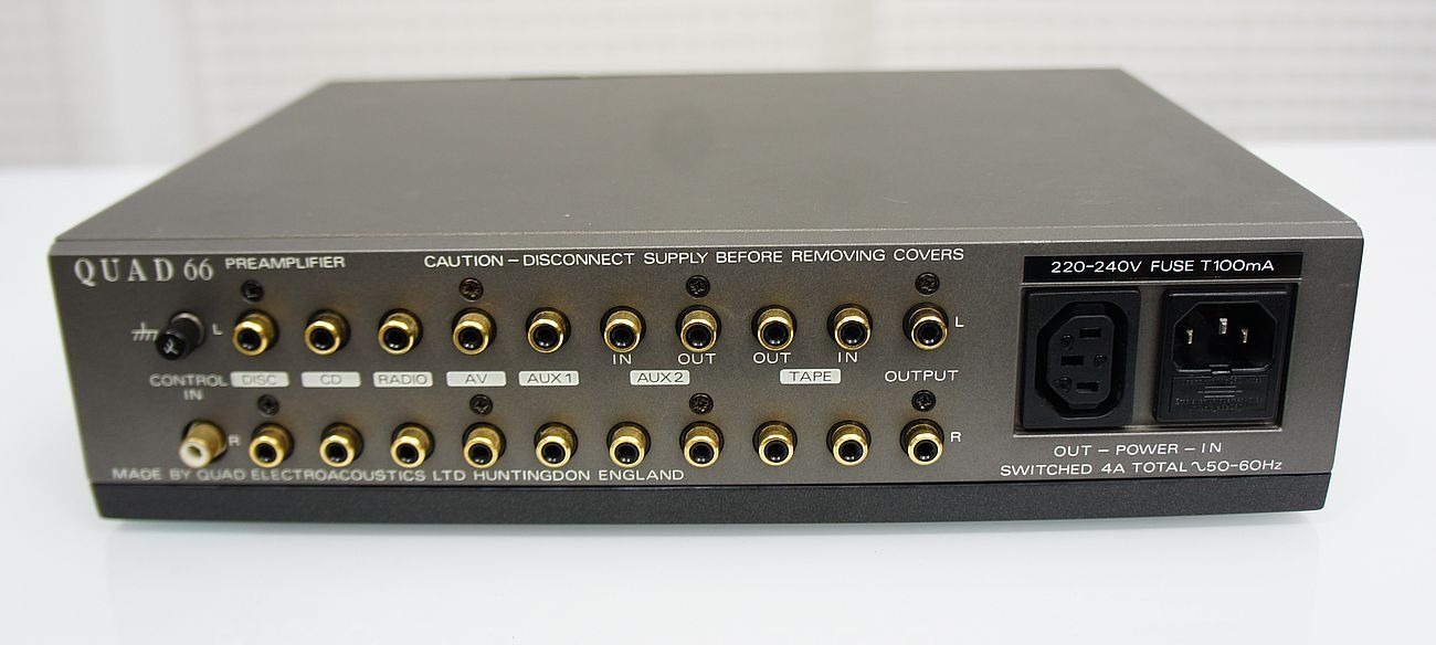 Pre Quad 66 + Quad 405 II - Audio construction | Hi-Fi Online