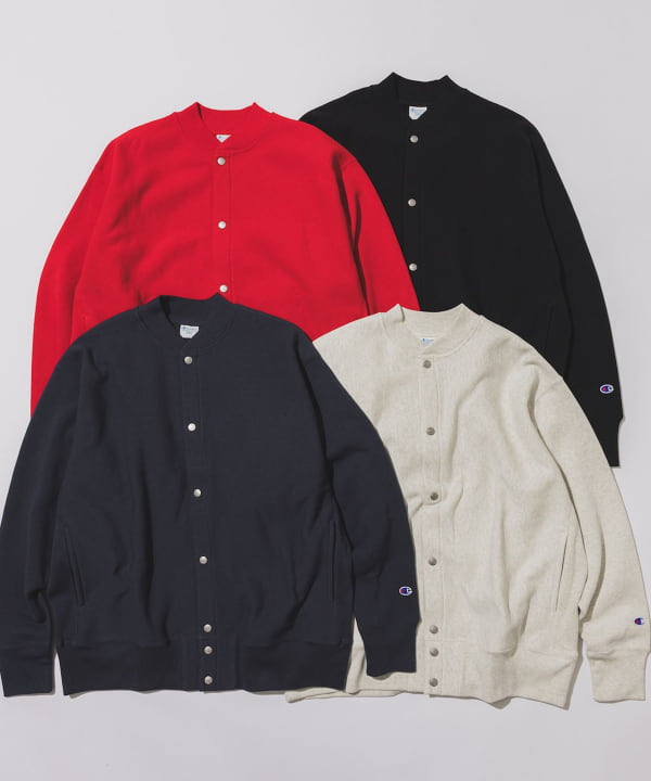 BEAMS（ビームス）【別注】Champion × MIN-NANO / スナップ ジャケット