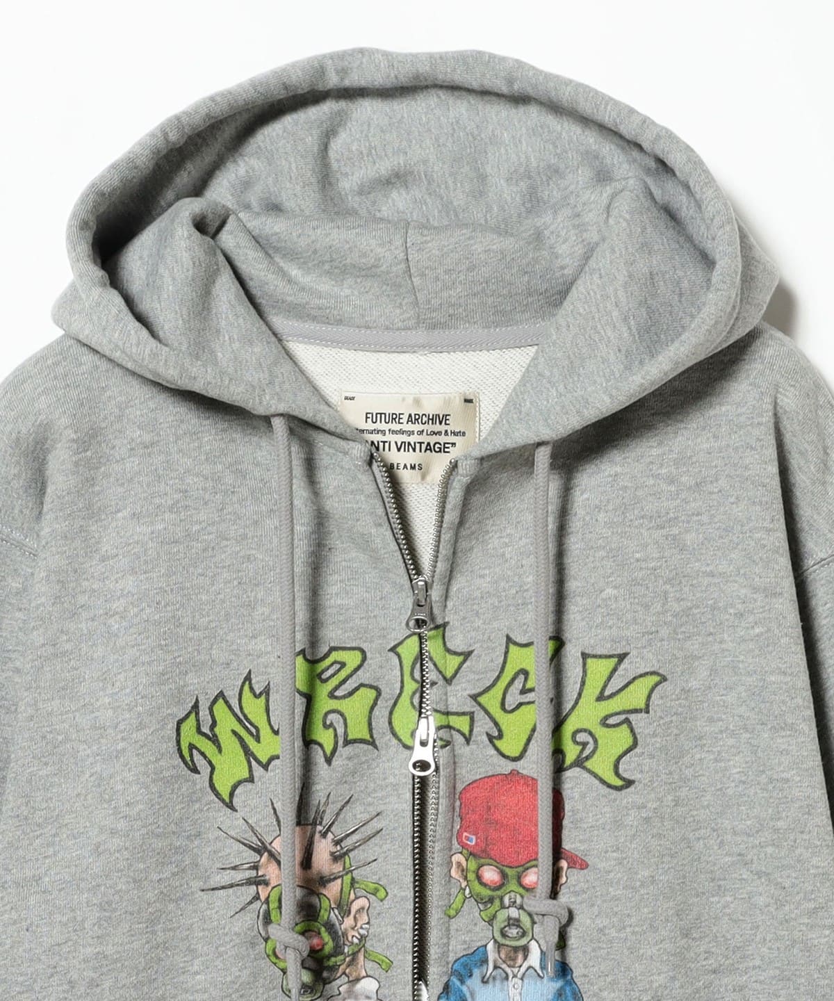 BEAMS（ビームス）【別注】WRECK PACK × FUTURE ARCHIVE / ZIP PARKA