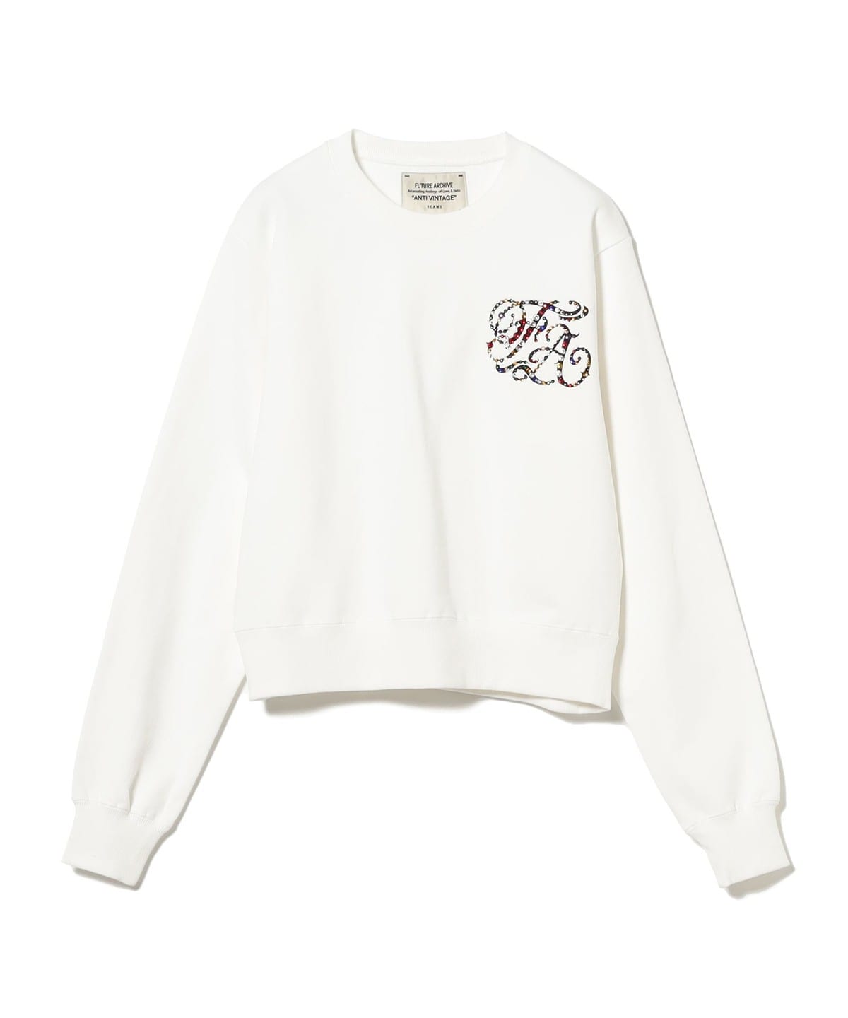 BEAMS（ビームス）FUTURE ARCHIVE / RHINESTONE LOGO SWEAT（トップス
