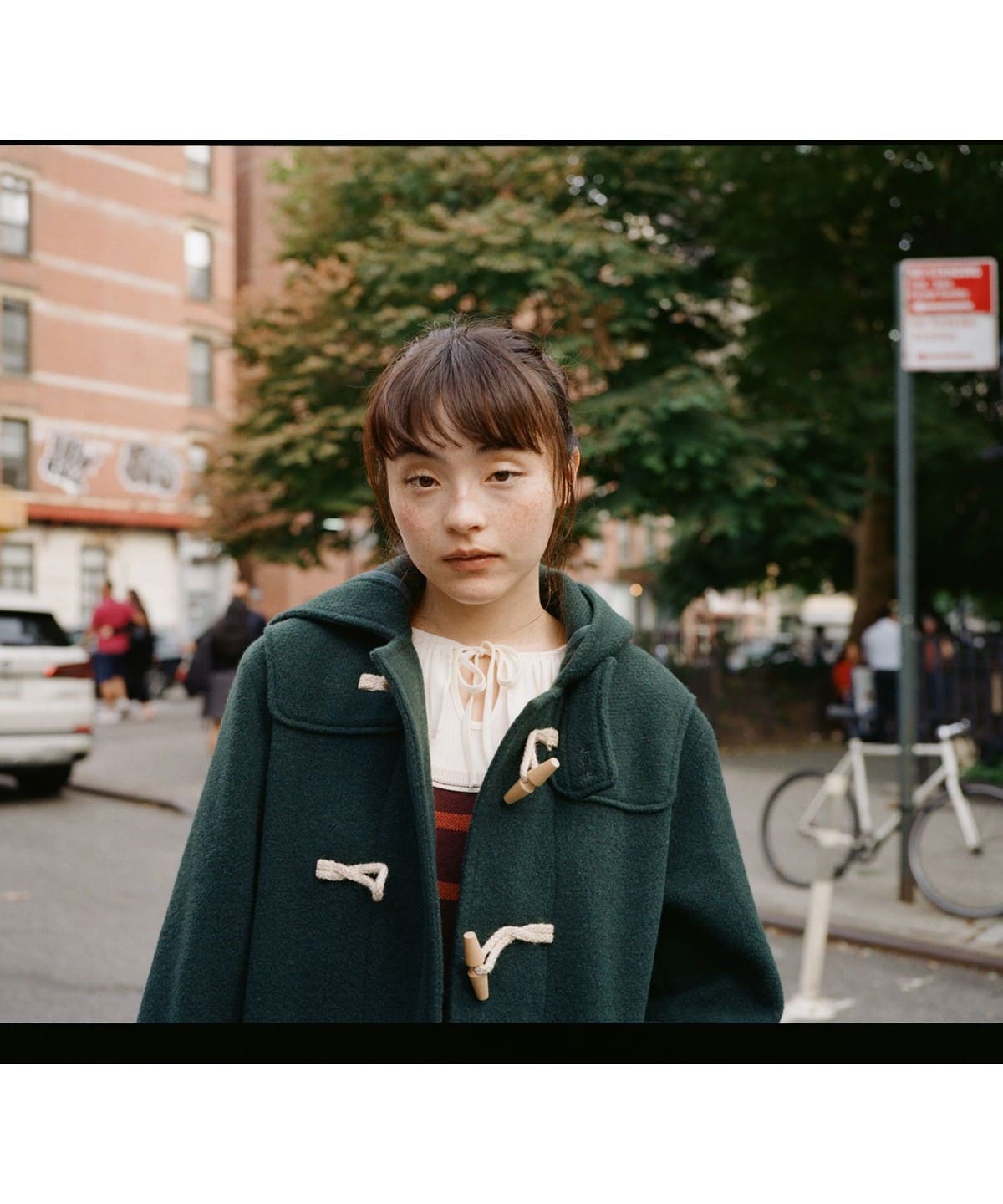 BEAMS BOY（ビームス ボーイ）モッサー ロング ダッフルコート 25FW