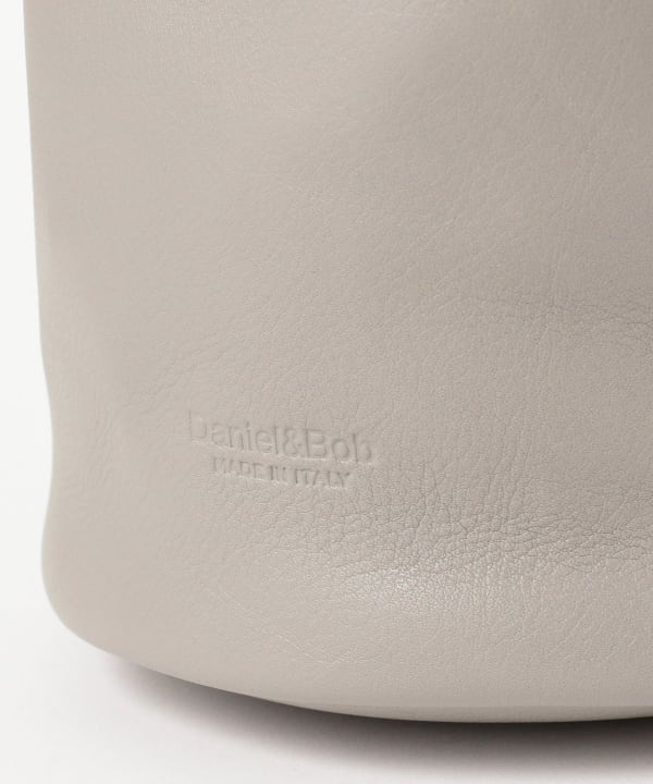 BEAMS F（ビームスF）【別注】Daniel & Bob / ムースライトレザー 巾着