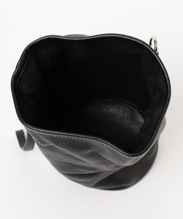 BEAMS F（ビームスF）【別注】Daniel & Bob / ムースライトレザー 巾着