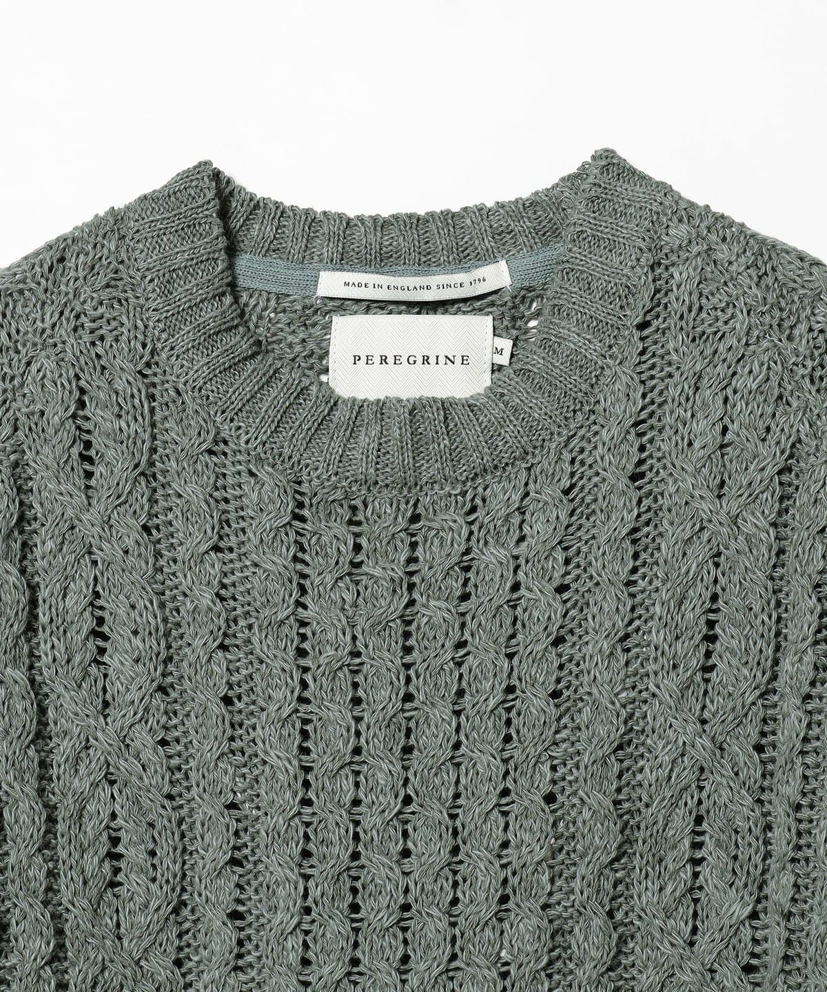 BEAMS F（ビームスF）【別注】PEREGRINE / リネンコットン アラン