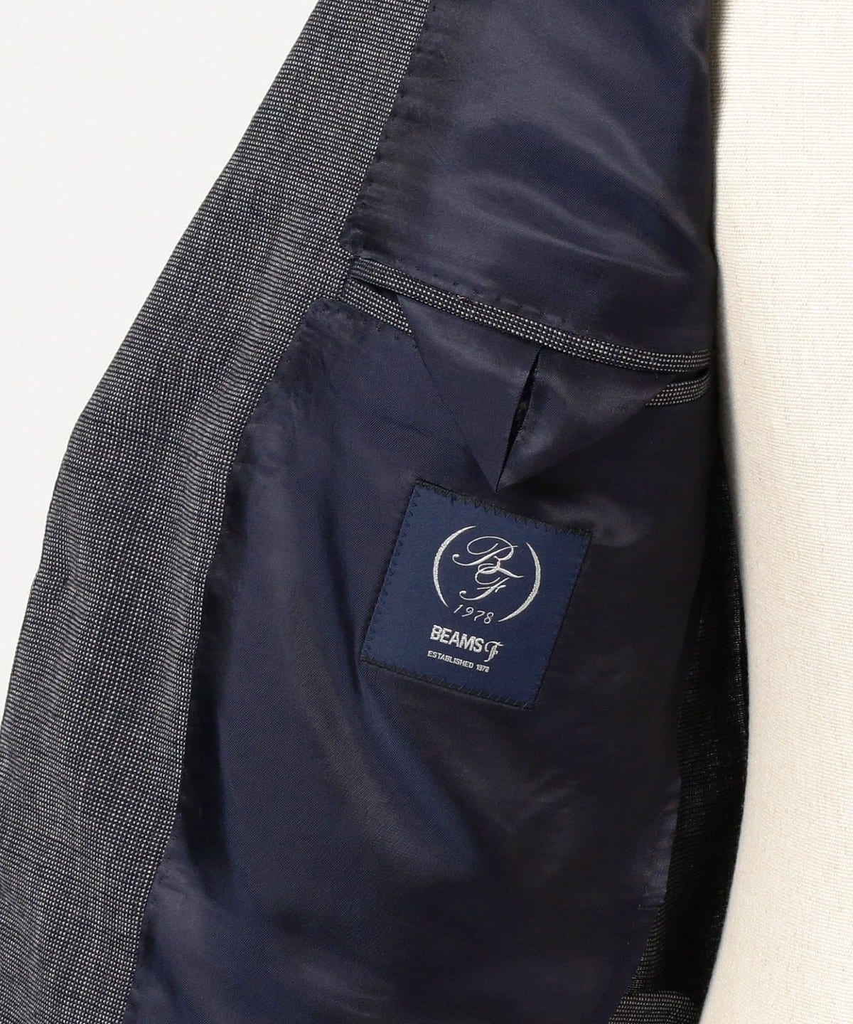 BEAMS F（ビームスF）Savile Clifford ピンチェック スーツ（スーツ