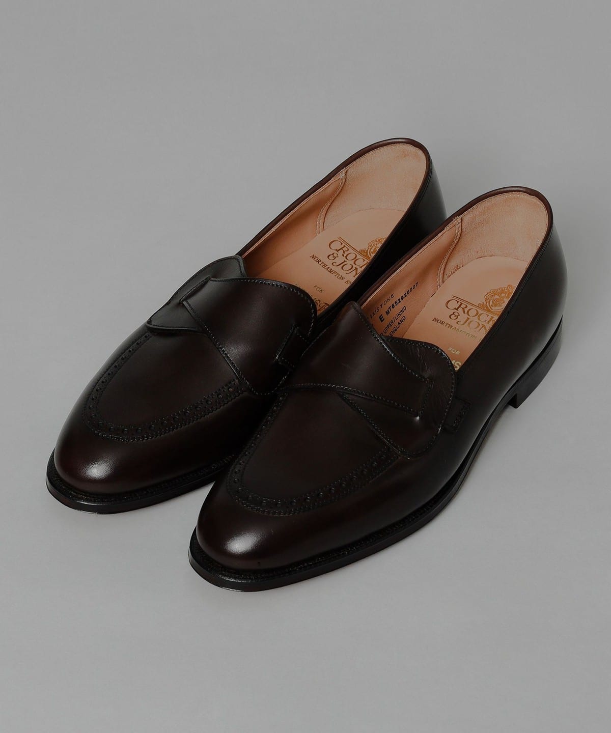 BEAMS F（ビームスF）【別注】CROCKETT&JONES / BRIMSTONE カーフ