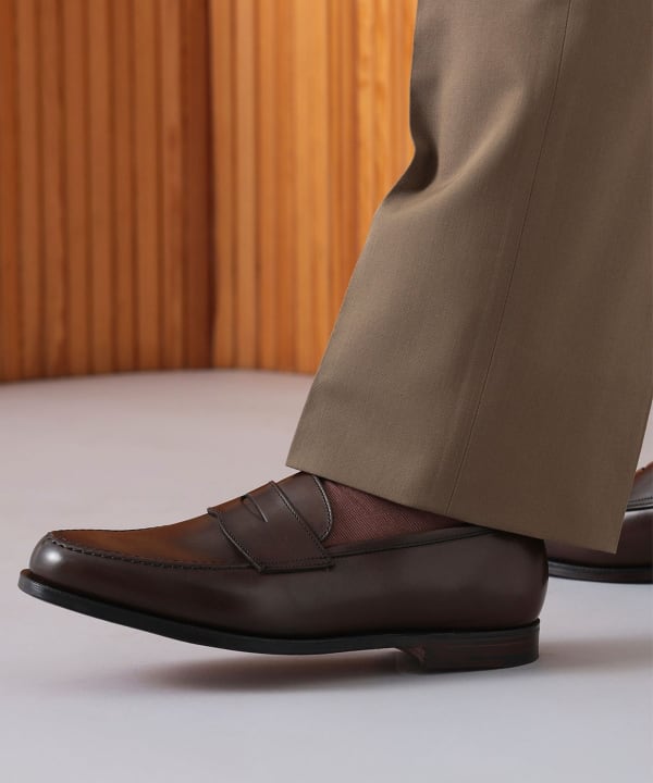 BEAMS F（ビームスF）CROCKETT&JONES / BOSTON2 カーフ ローファー