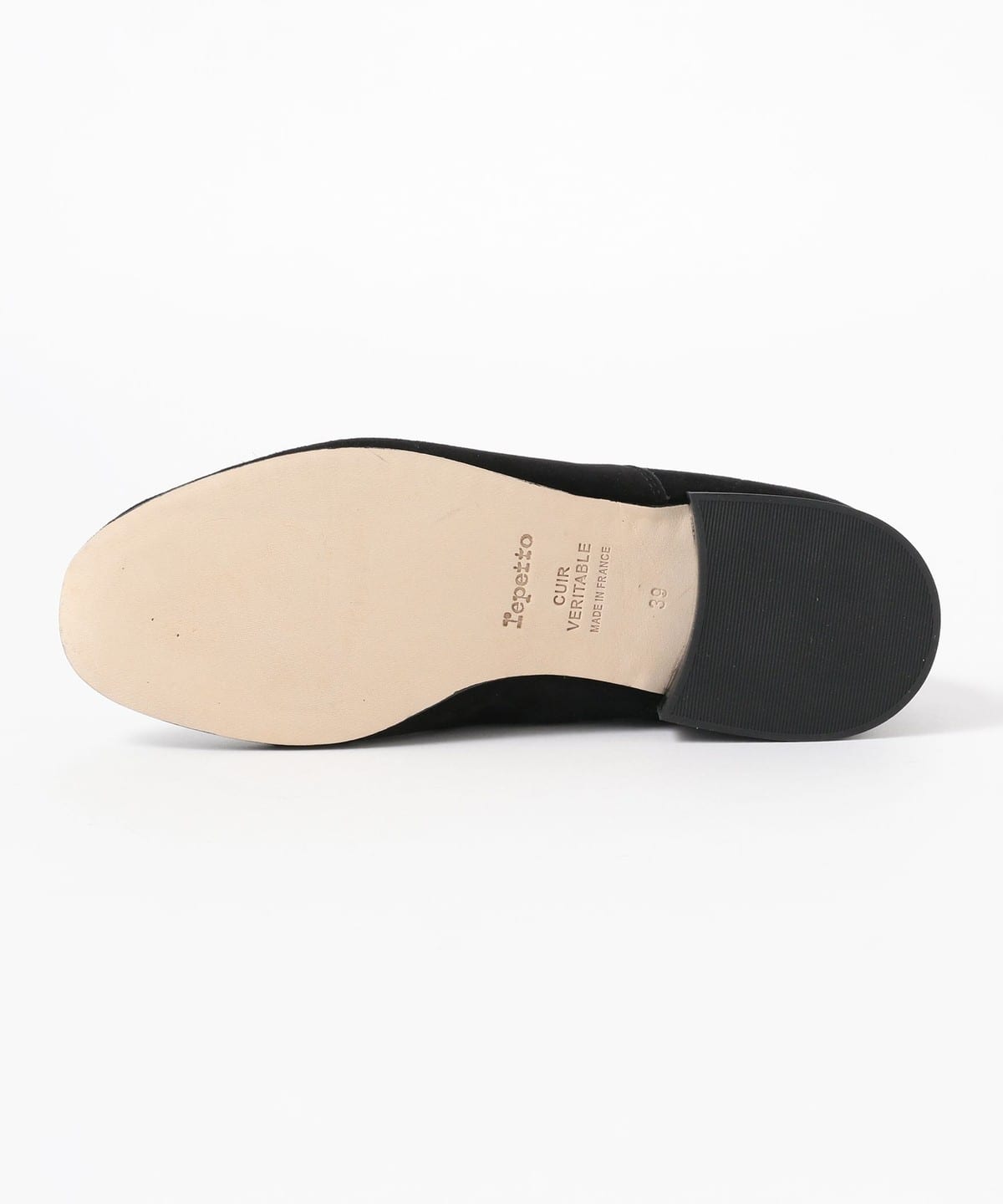 BEAMS F（ビームスF）【別注】repetto / ZIZI ブラックスエード