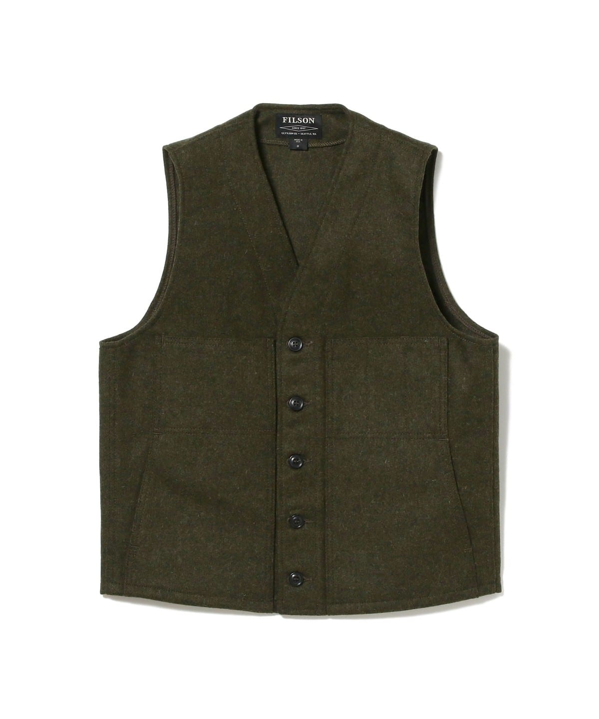 BEAMS PLUS（ビームス プラス）FILSON / MACKINAW WOOL VEST（トップス