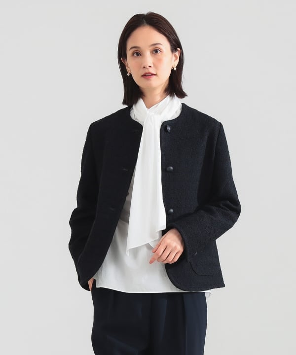 Demi-Luxe BEAMS（デミルクス ビームス）ミックスツイード ジャケット