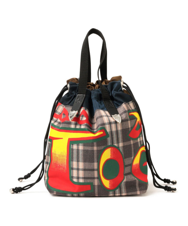 Ray BEAMS（レイ ビームス）TOGA TOO / PRINT DRAWSTRING BAG（バッグ