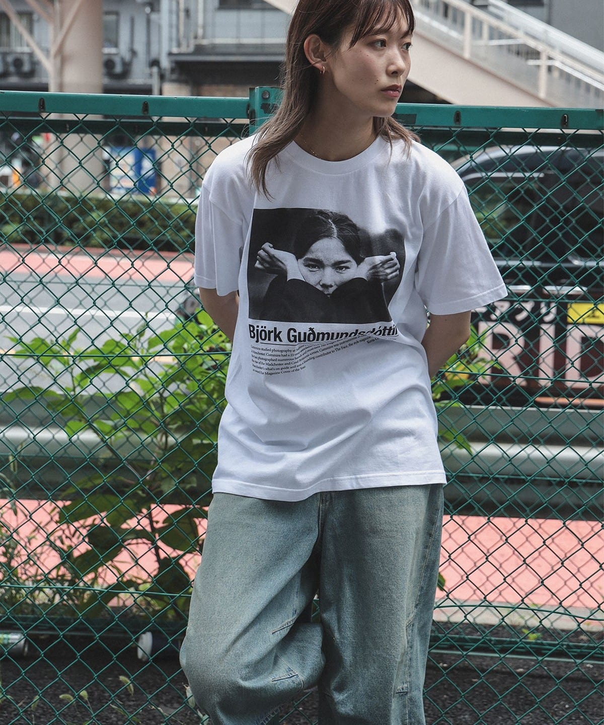 BEAMS（ビームス）【別注】Kevin Cummins / 「Bjork」Photo T ①（T