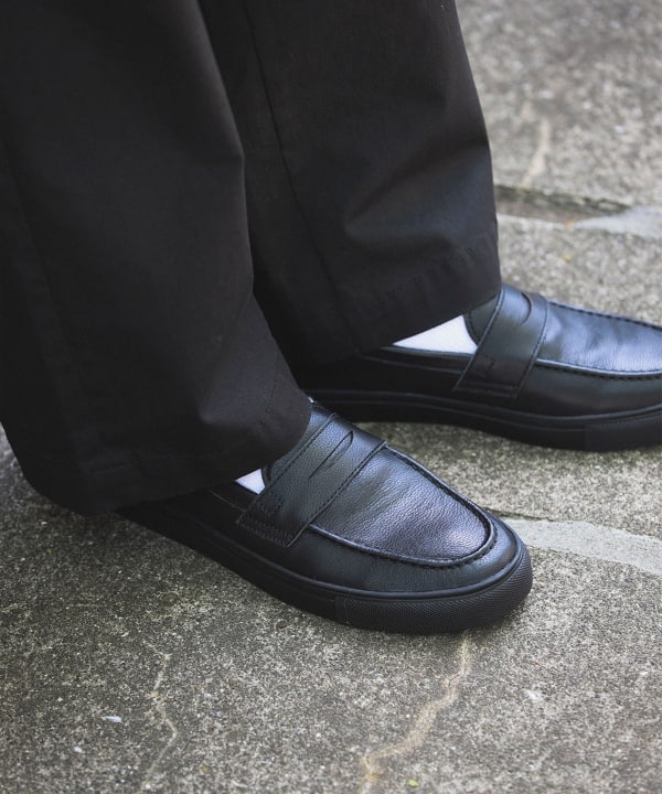 B:MING by BEAMS（ビーミング by ビームス）レザー コインローファー