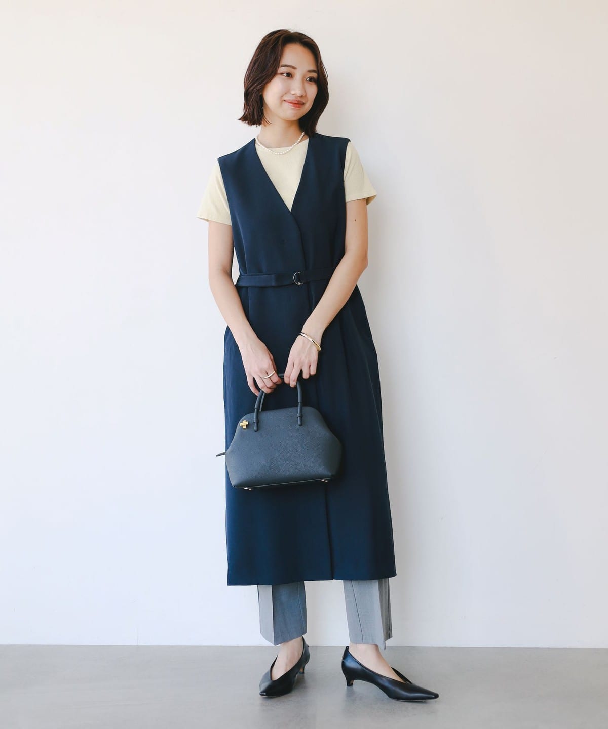 B:MING by BEAMS（ビーミング by ビームス）ジレ ワンピース