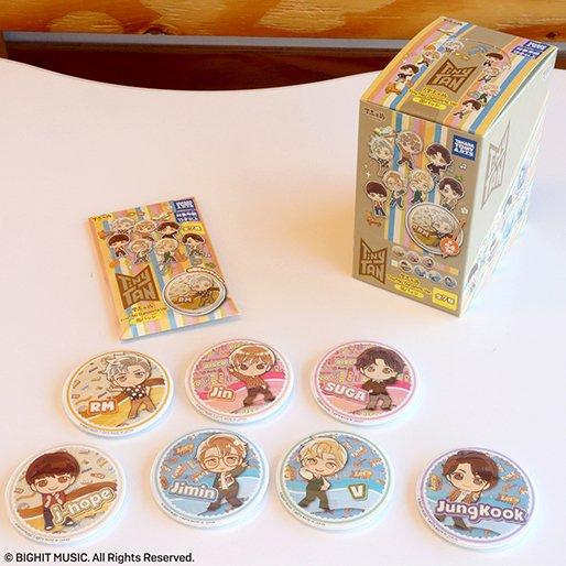 TinyTAN」の缶バッジが全国のコンビニに！全7種コンプしちゃう
