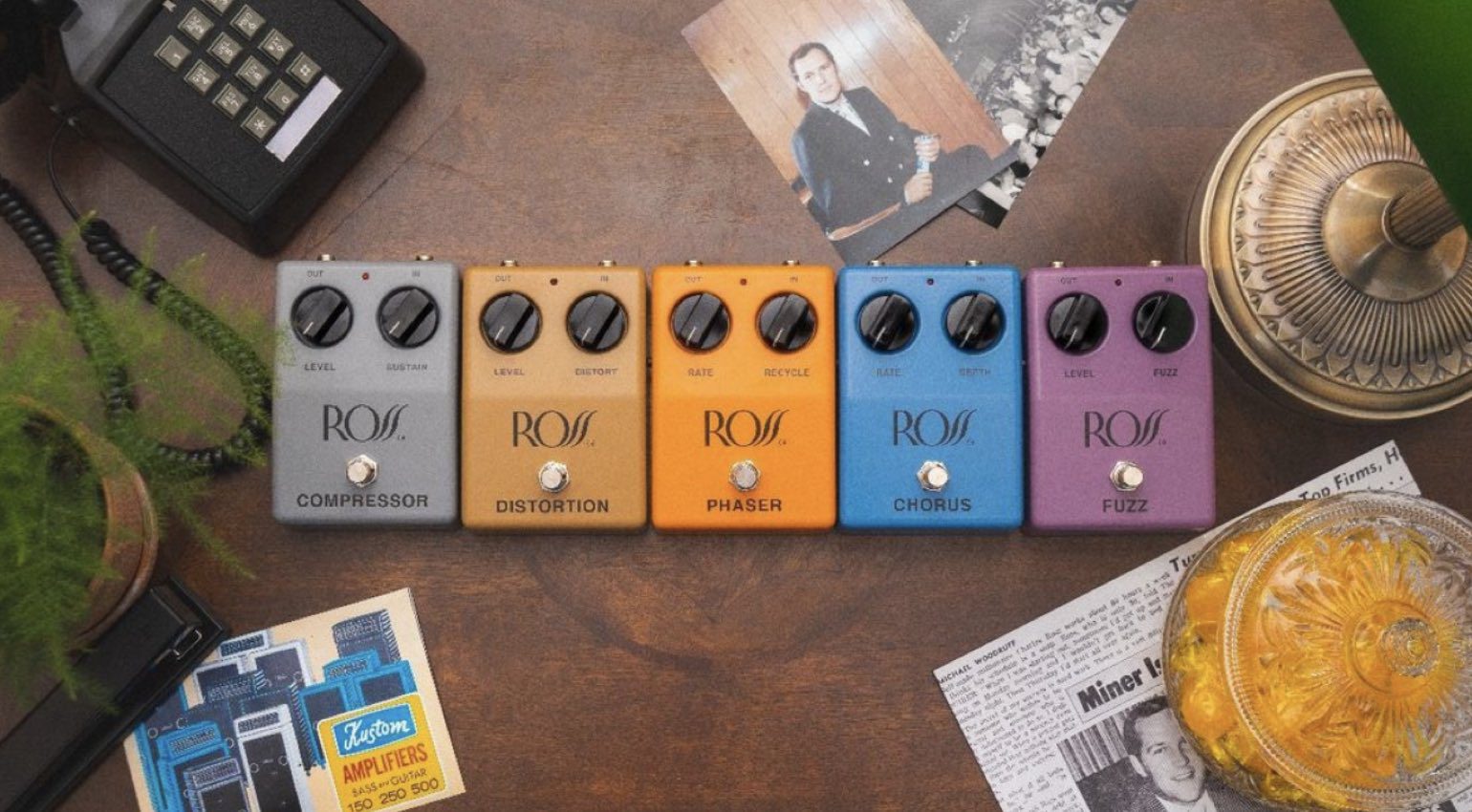 ROSS Electronics are back with a little help from JHS Pedals