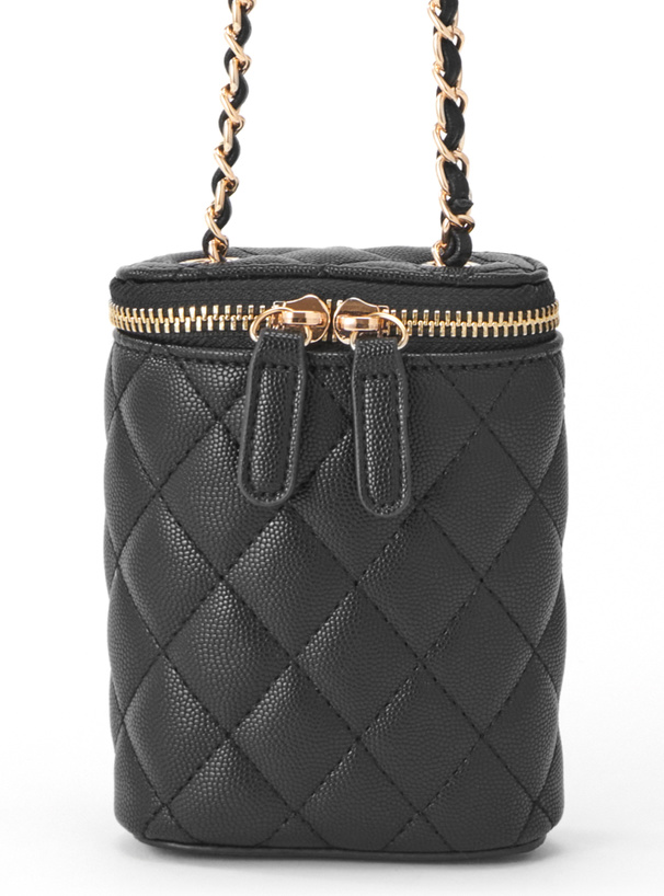 キルティングチェーンショルダーバニティバッグ[at2007] | レディース