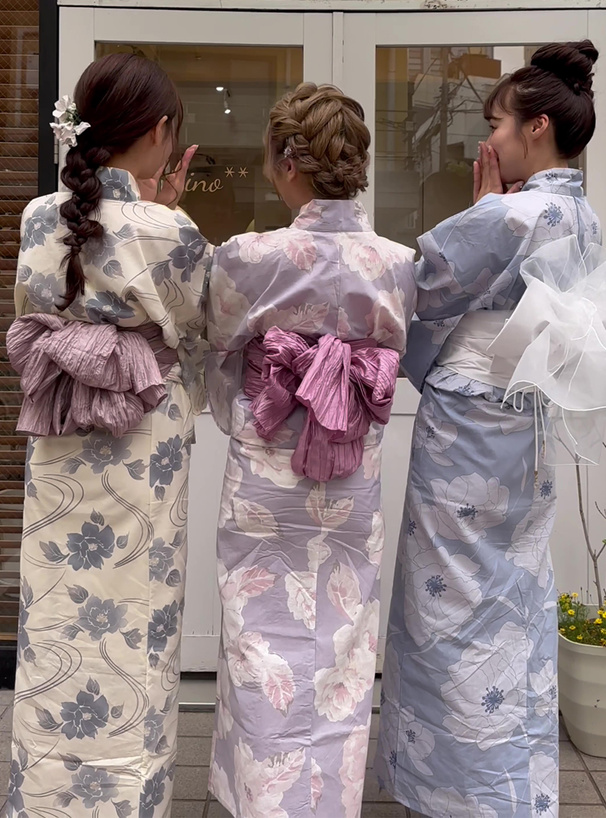 花柄浴衣セット[gi1412] | レディースファッション通販のグレイル(GRL