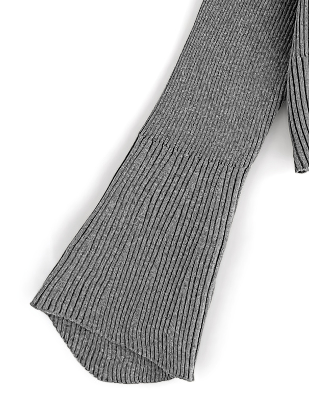 ビッグカラーダブルジップニットトップス[kz447] | レディース