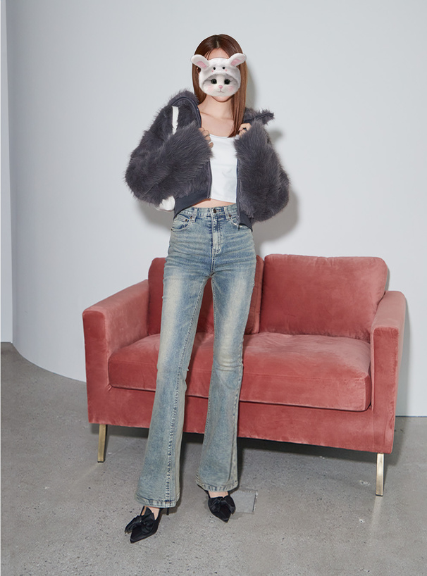 襟2Wayミダブルジップファーブルゾン[nk82] | レディースファッション