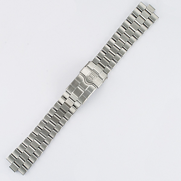 Men's Tag Heuer stainless bracelet 4000 series w/ fliplock buckle