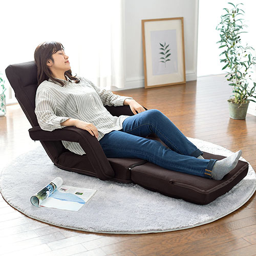 はなぶいぶい】リクライニング座椅子×2個セット はなぶいぶい