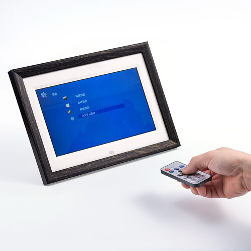 デジタルフォトフレーム（10.1インチ・1024×600画素・SD/USB・写真