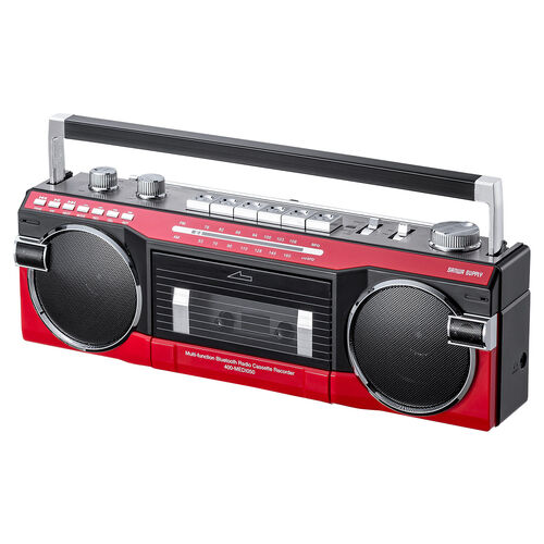 ラジカセ（多機能・カセット変換・Bluetooth搭載・デジタル保存・USB