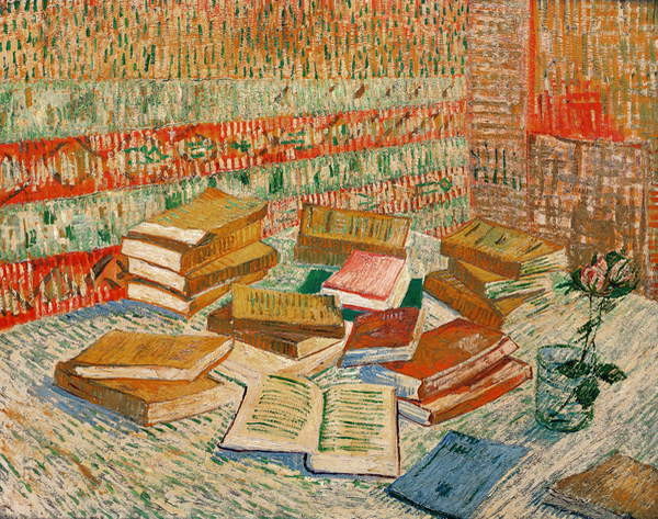 Poster The Yellow Books, 1887, Vincent van Gogh | Wall Art | 3+1
