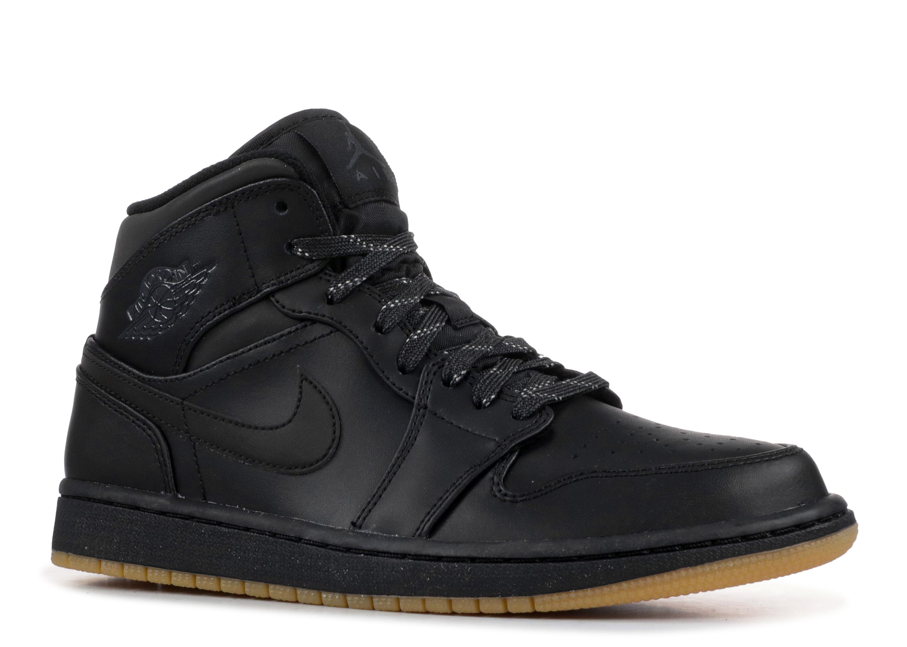 Jordan 1 Mid Winterized 'Black Gum' - Air Jordan - AA3992 002