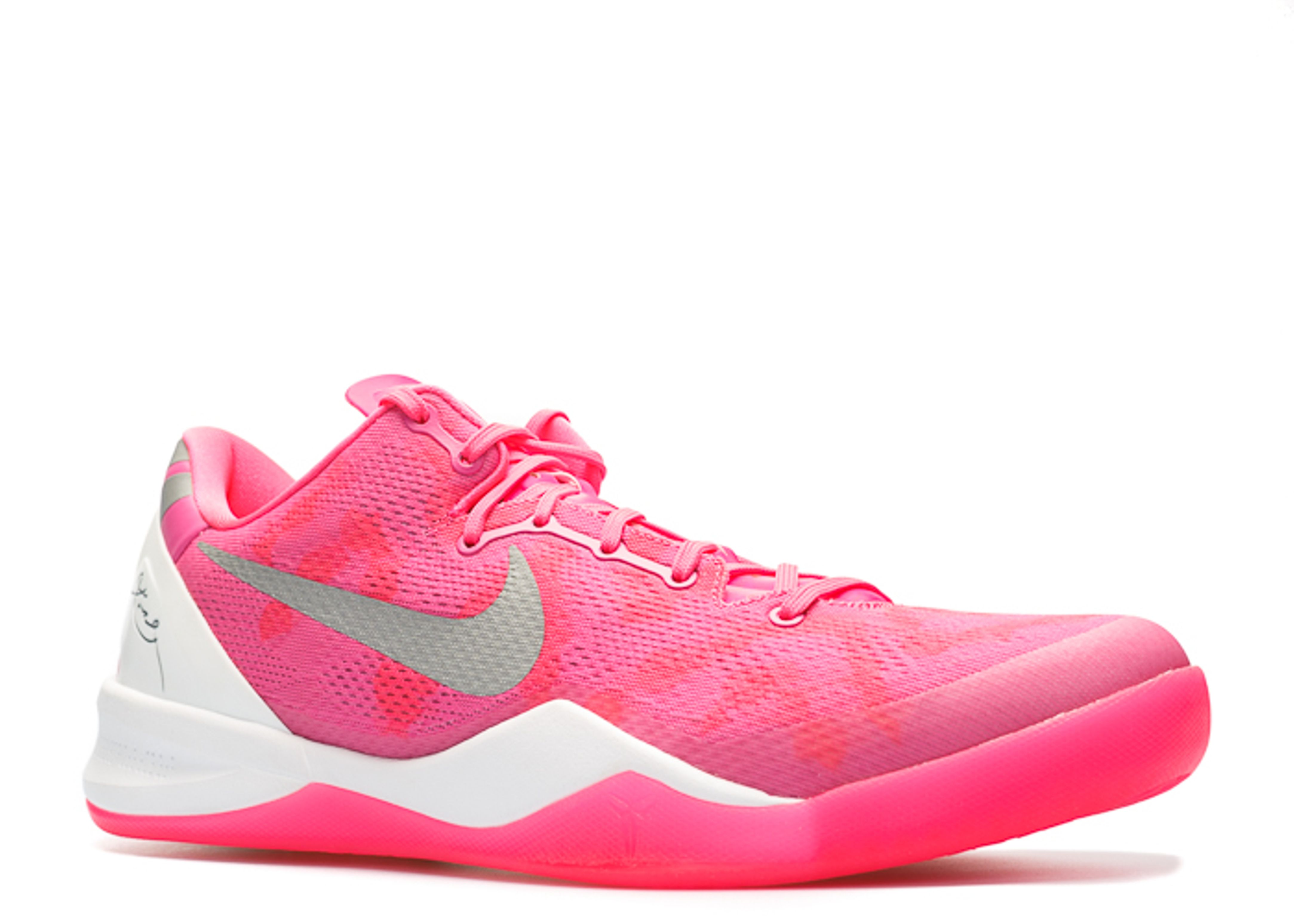 Kobe 8 'Kay Yow' Sample - Nike - BOM39895610 - pinkfire/white