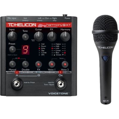 TC-Helicon VoiceTone Harmony G-XT Bundle