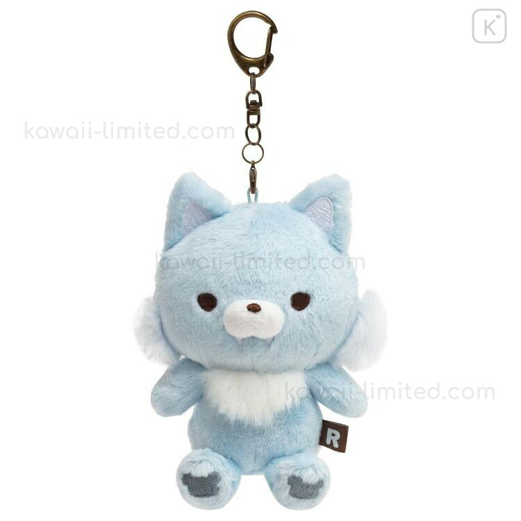 Japan San-X Keychain Plush - Aoikoookami Wolf | Kawaii Limited