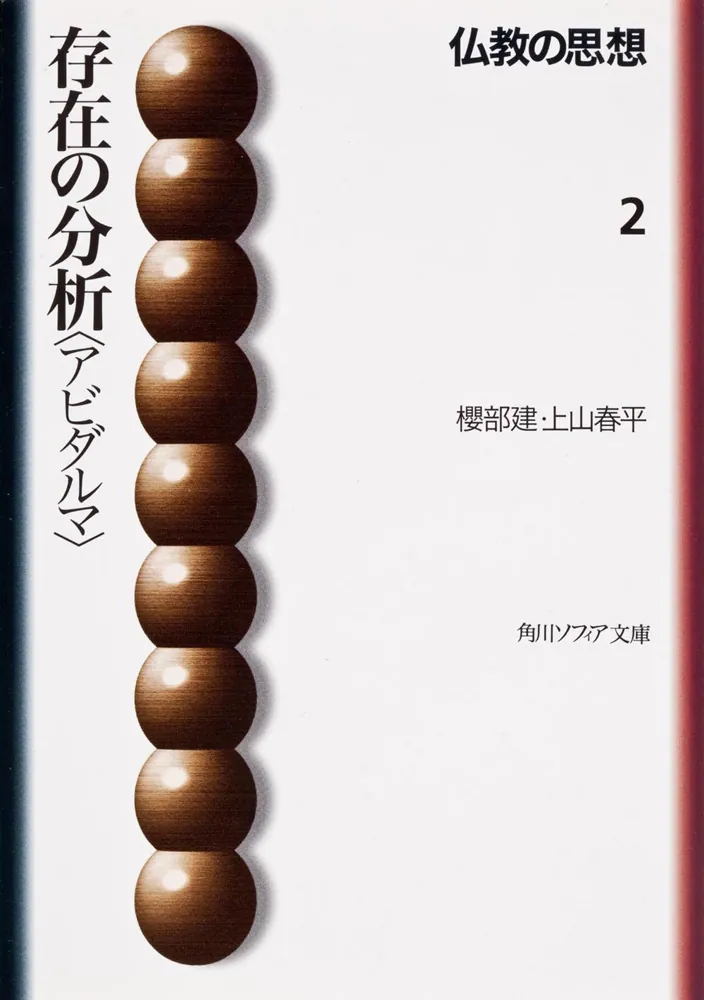 仏教の思想 2 存在の分析＜アビダルマ＞」上山春平 [角川ソフィア文庫