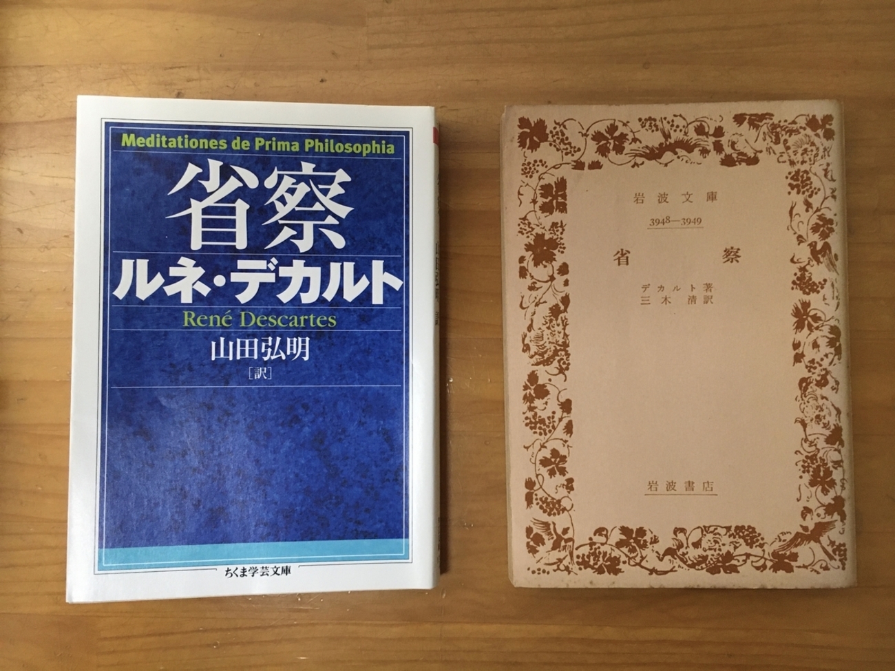 省察 （ルネ・デカルト） - Kawatakai's diary