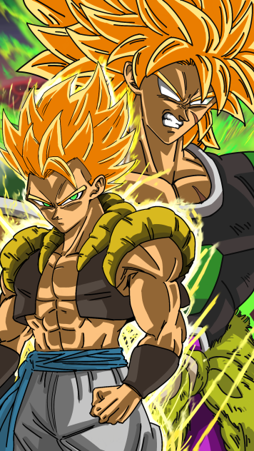 ドラゴンボール超 ブロリーvsゴジータ - ibisPaint