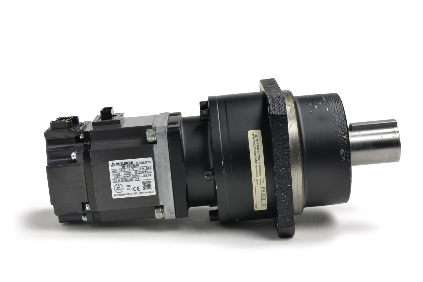 三菱 減速機付きACサーボモータ HF-KP23G1K (1/20) | 保守部品.com