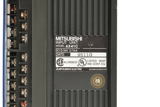 三菱 入力ユニット AX41C (95年製) | 保守部品.com