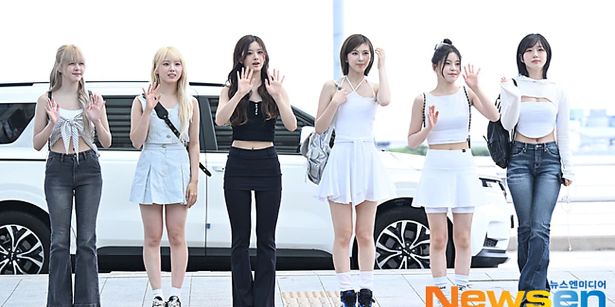 PHOTO】NMIXX、ファンコンサートのためマカオへ出国（動画あり） - Kstyle