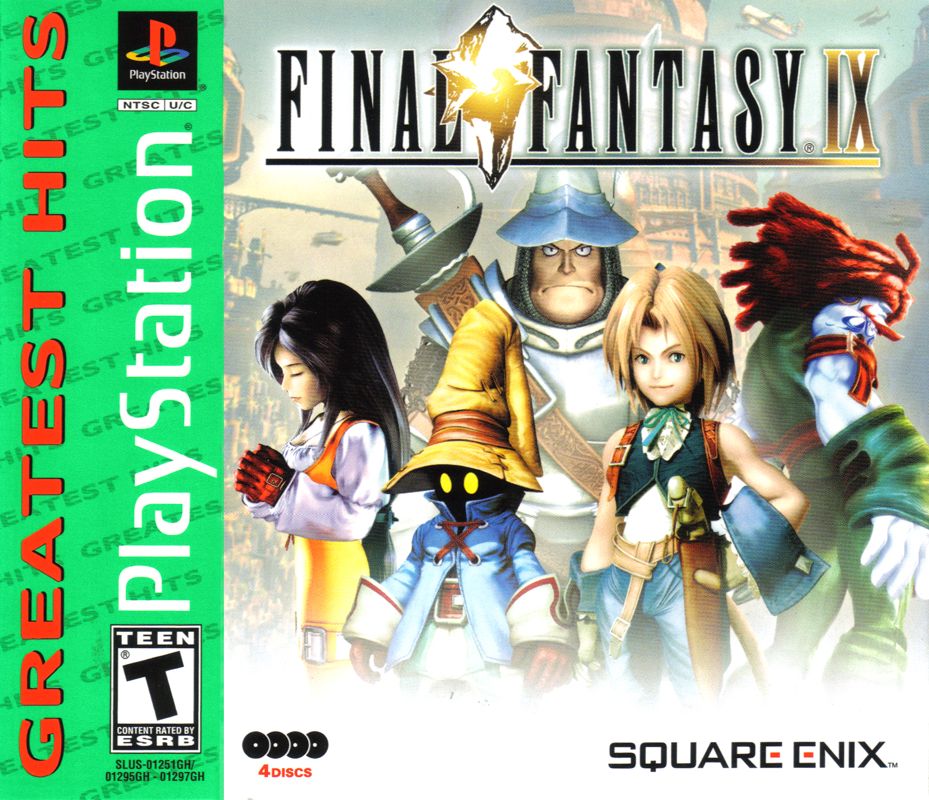 Final Fantasy IX cover or packaging material - MobyGames