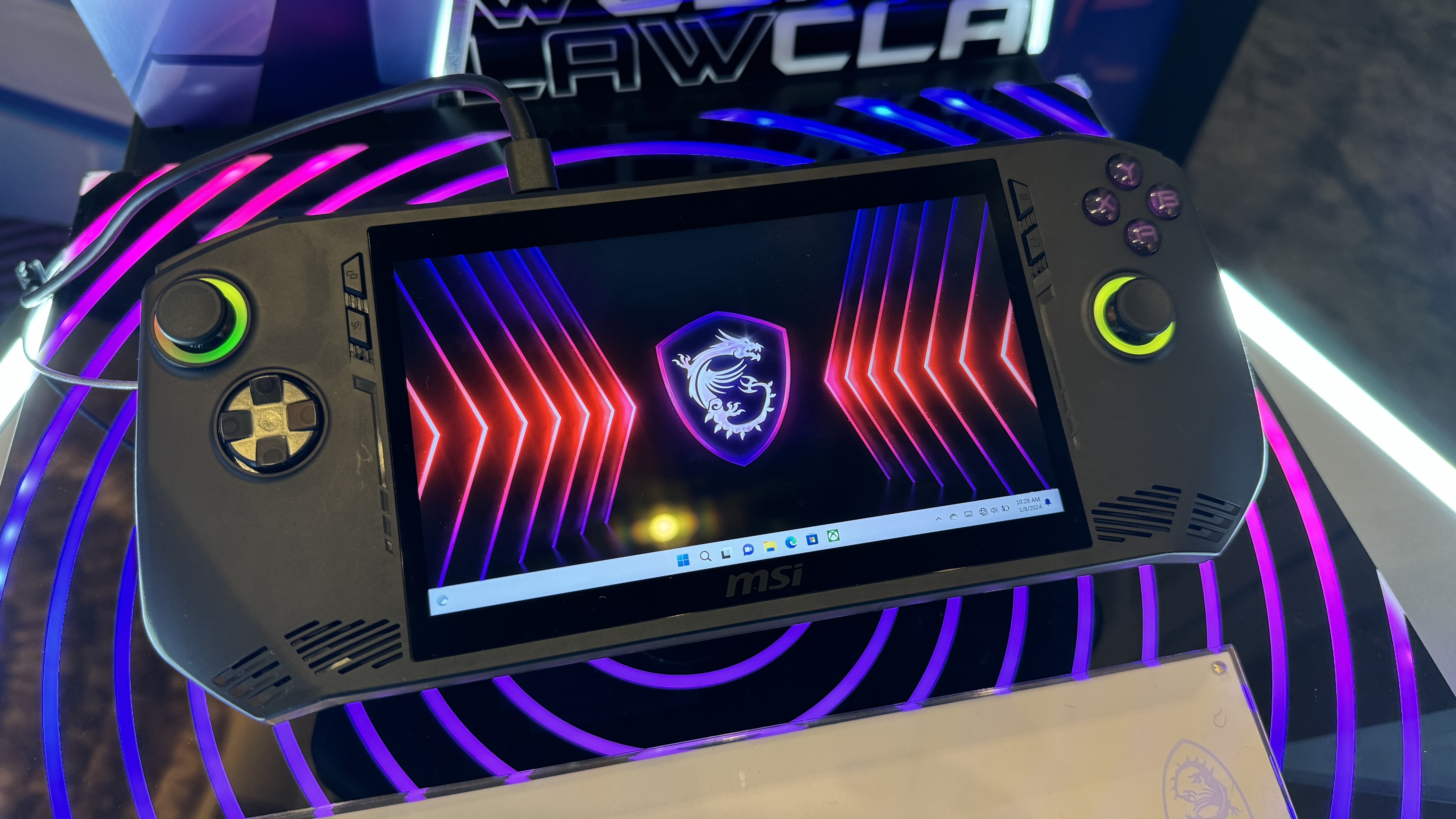 MSI Claw is the first gaming handheld to run on an Intel Core