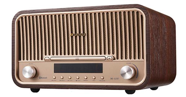 9SAM40 SANSUI SMS-800BT CDステレオシステム SANSUI、和紙スピーカー