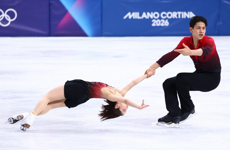 リンクサイド：5位発進も「いつものりくりゅう、必ず戻ってくる