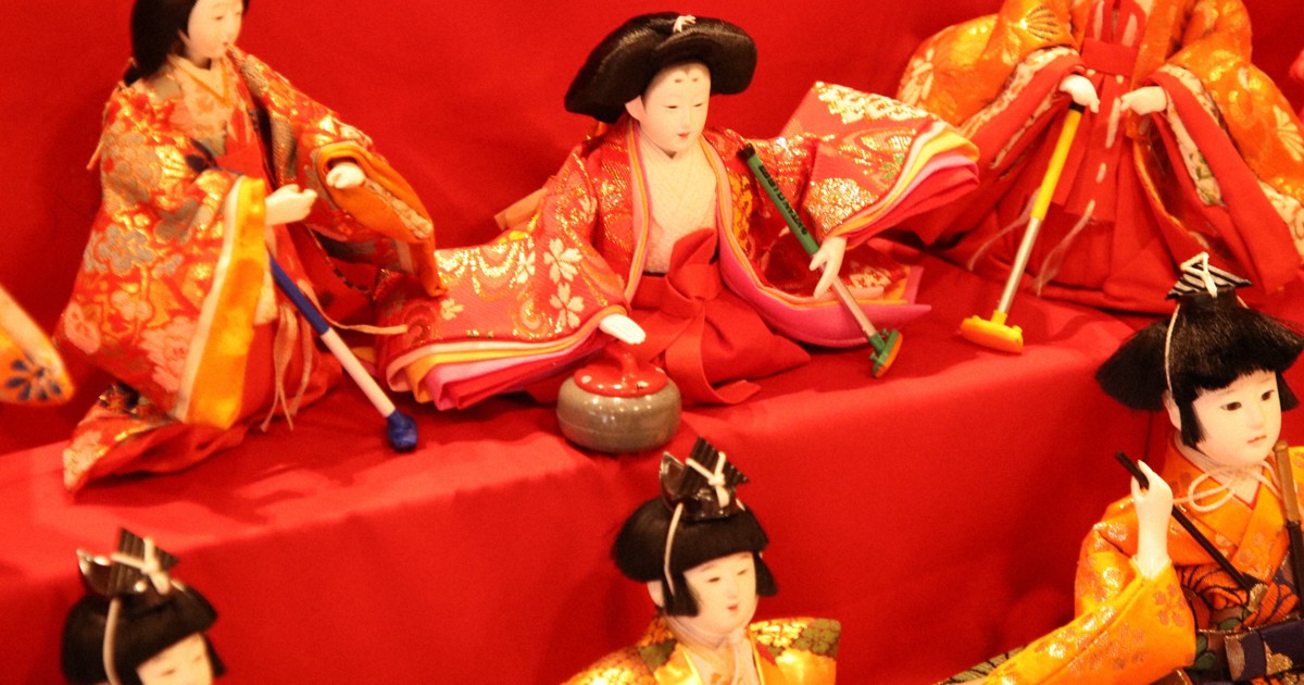 ひらりさん】雛人形4種 お雛様 民藝 ひらりさん】雛人形4種 お雛様 民